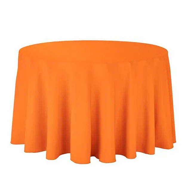 Polyester Round Tablecloth