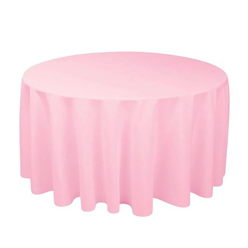 Polyester Round Tablecloth