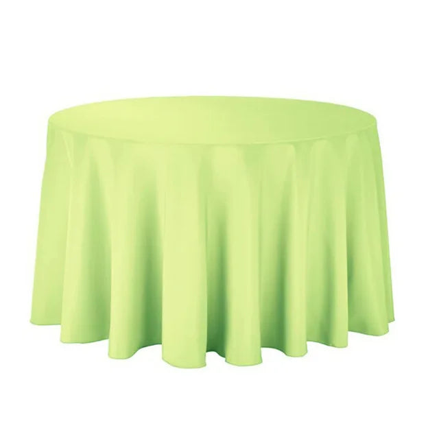 Polyester Round Tablecloth