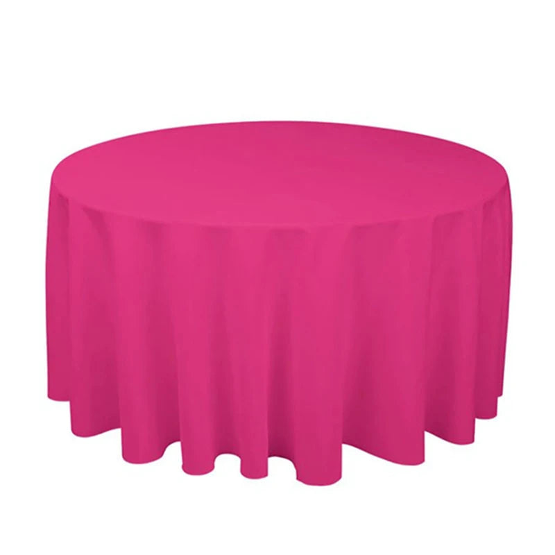 Polyester Round Tablecloth