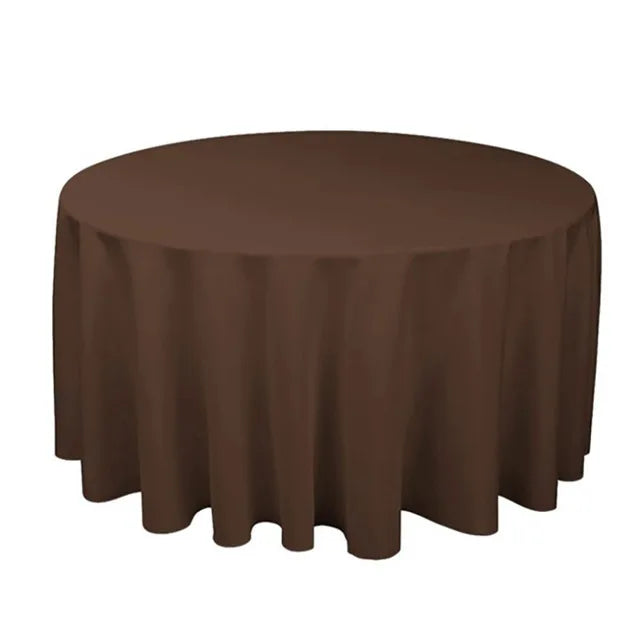 Polyester Round Tablecloth