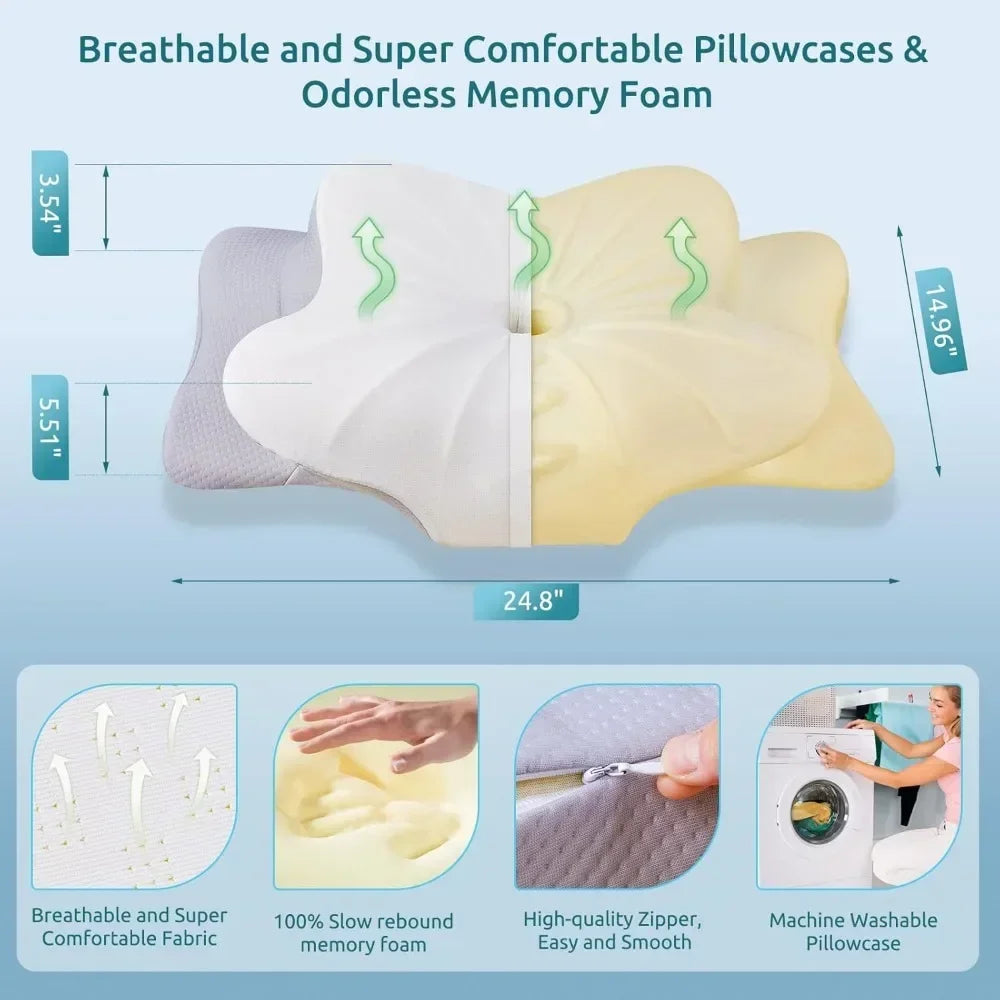 Cervical Memory Foam Pillow