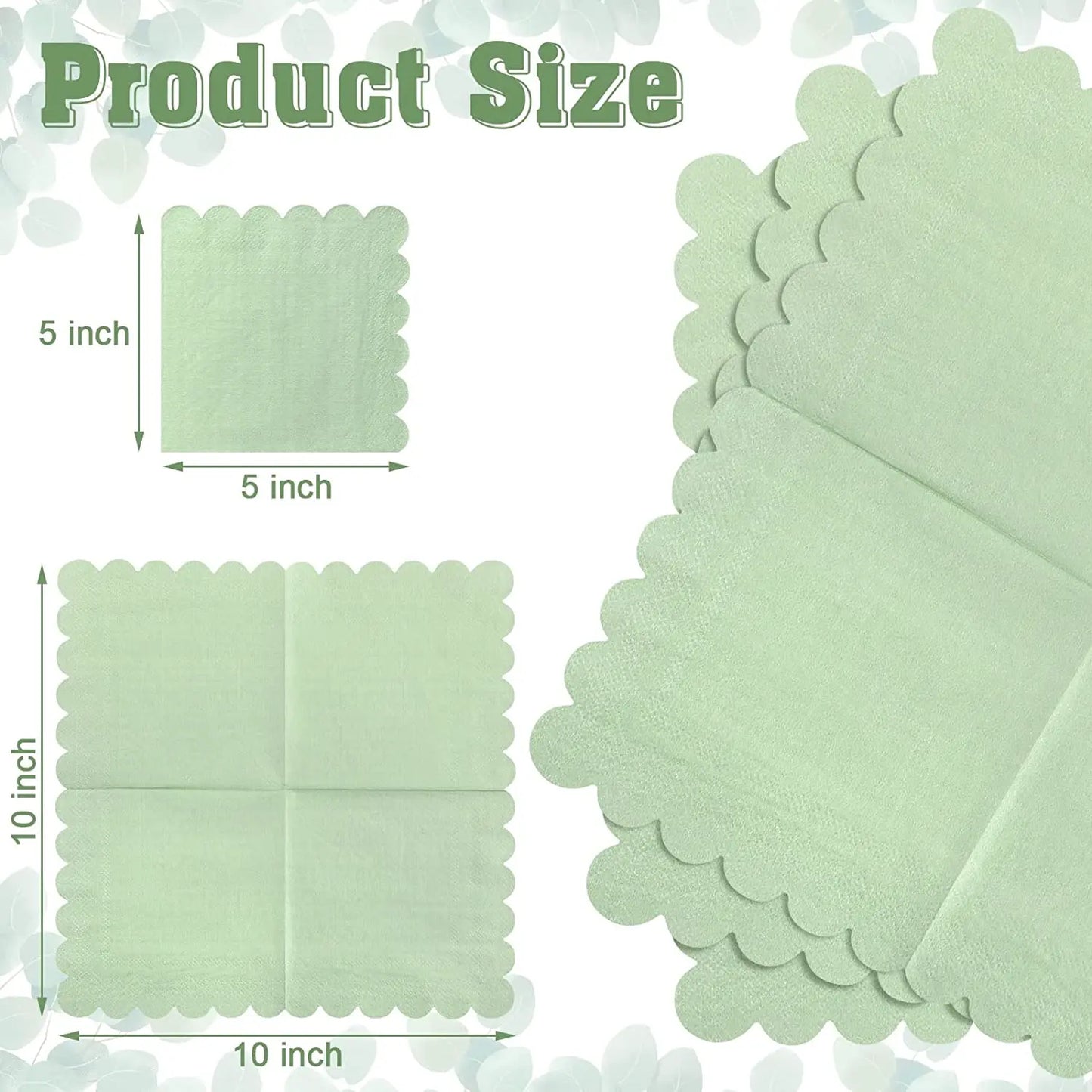 2-Ply Disposable Paper Napkins