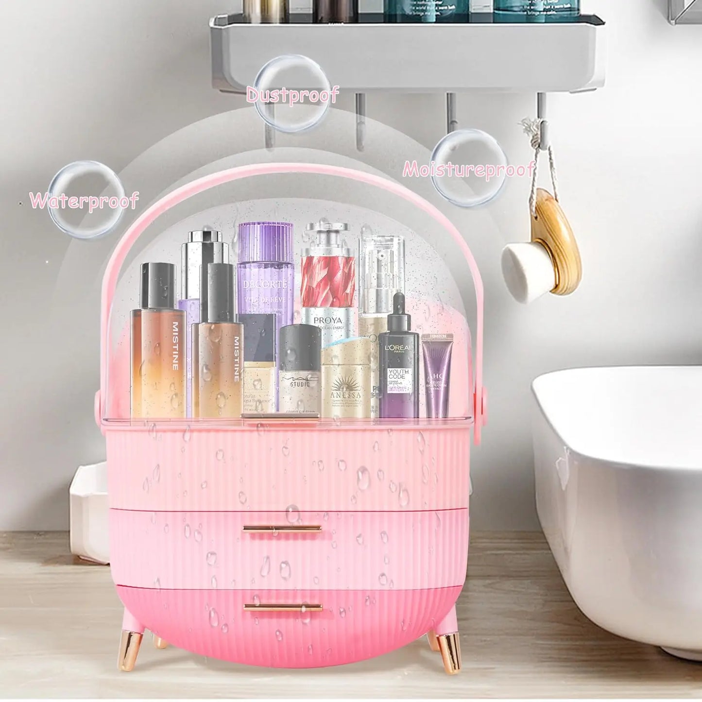 Portable Cosmetic Organizer