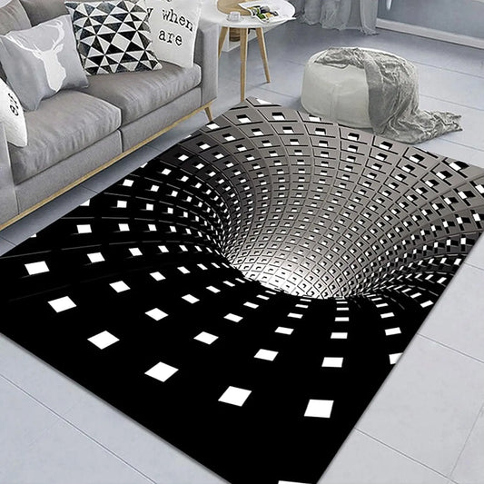 3D  Illusion Carpet for Living Room