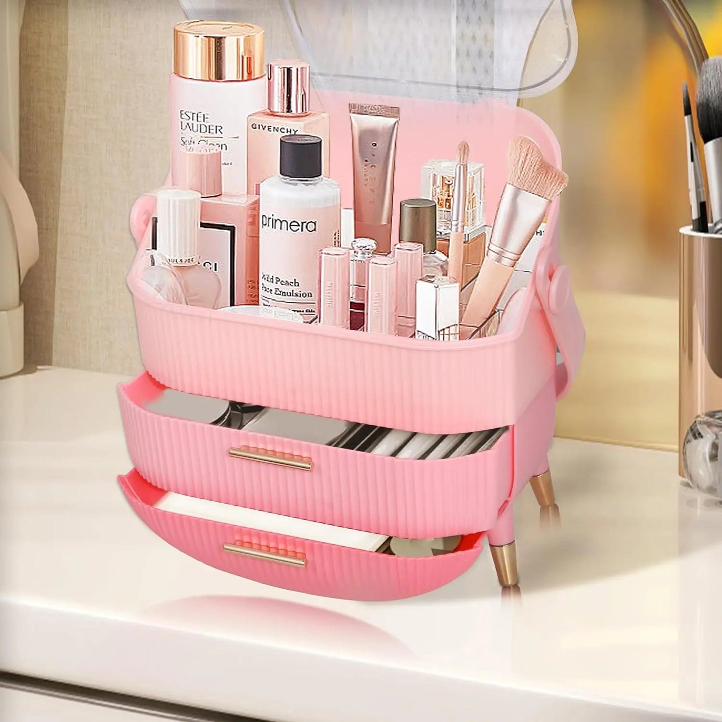 Portable Cosmetic Organizer