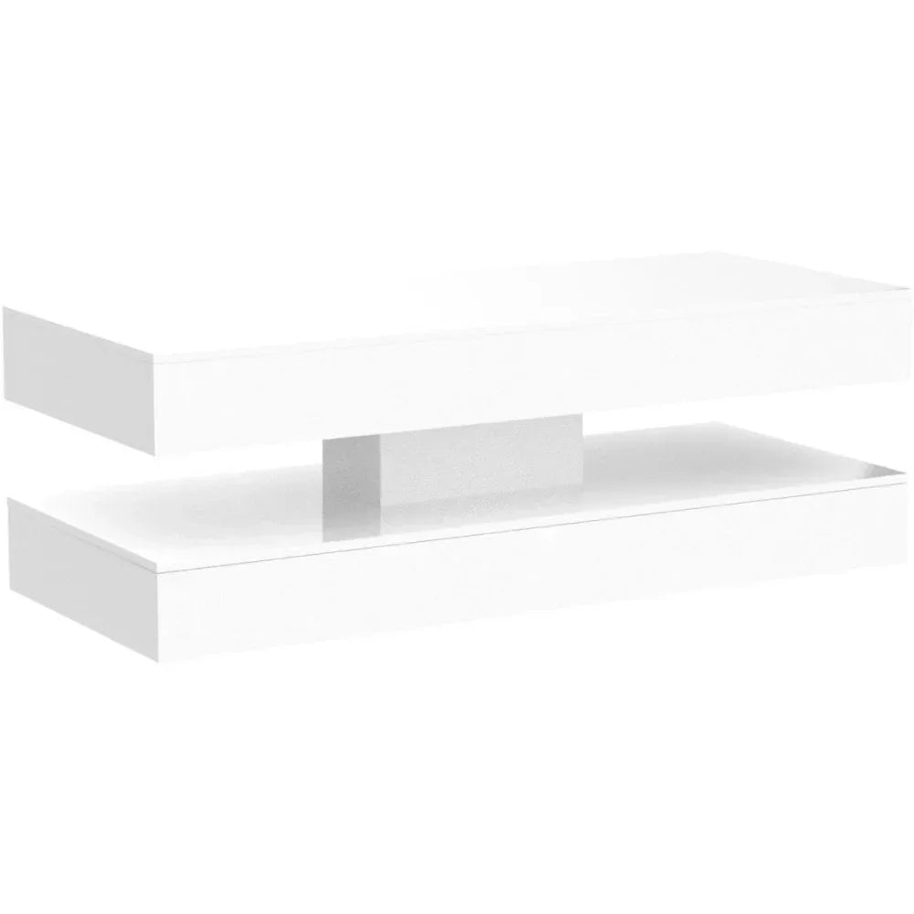 High Glossy LED Coffee Table