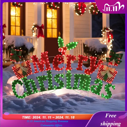 Outdoor Christmas Decorations, Holiday Merry Christmas