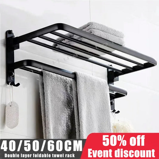 Double Layer Towel Rack