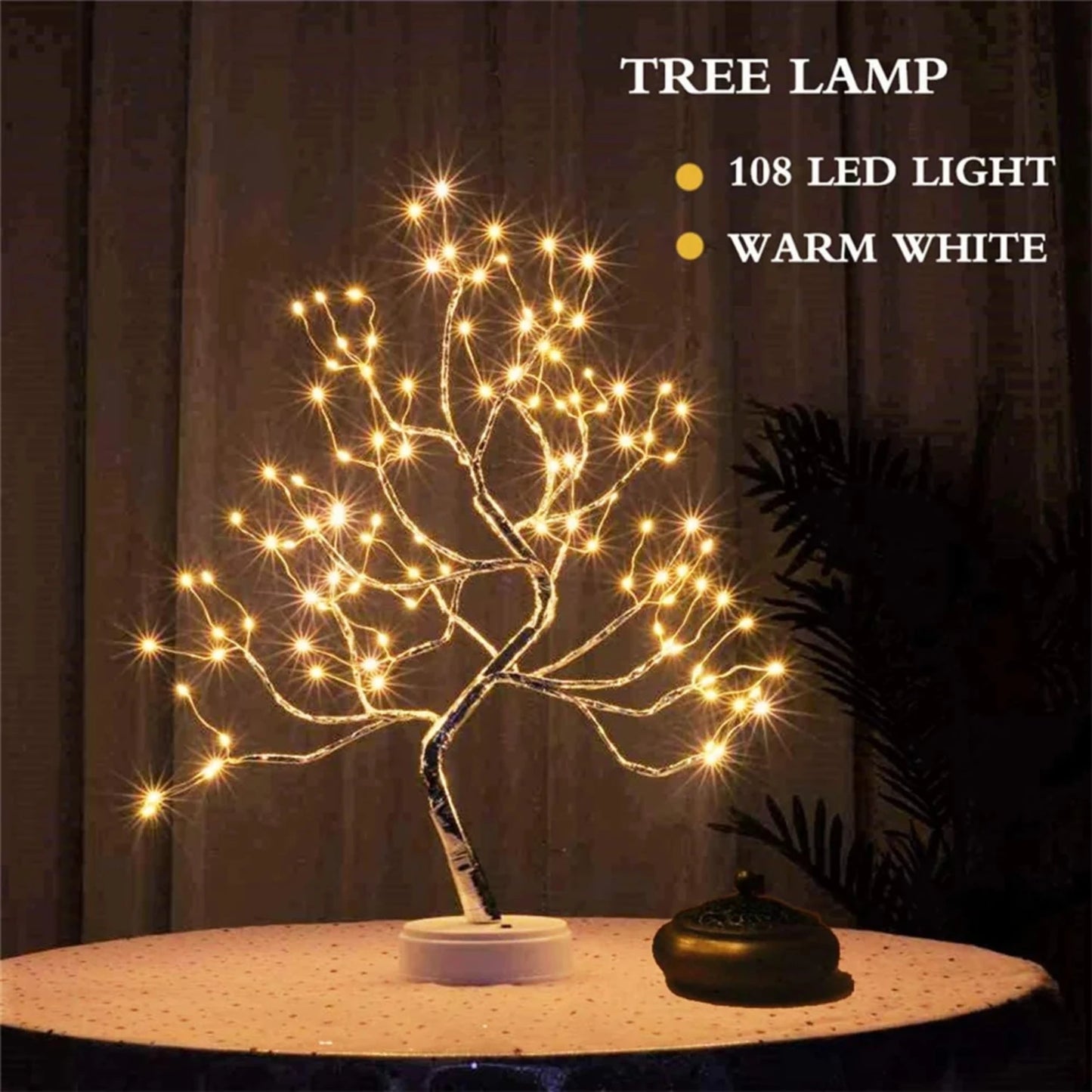 Night Light Mini Christmas Tree