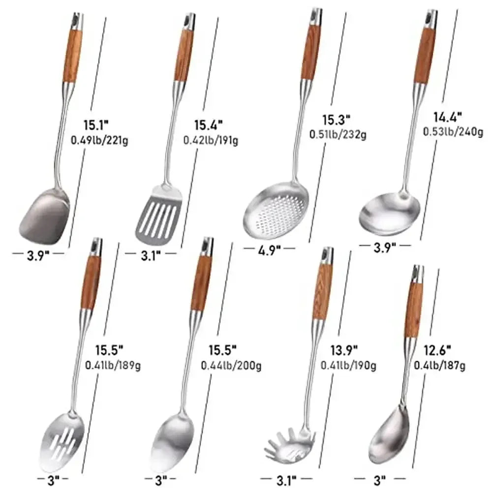 Stainless Steel Kitchen Utensils Set