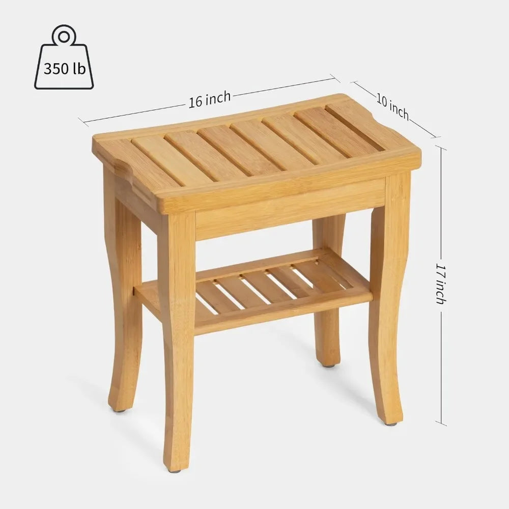 Bamboo Shower Bench,