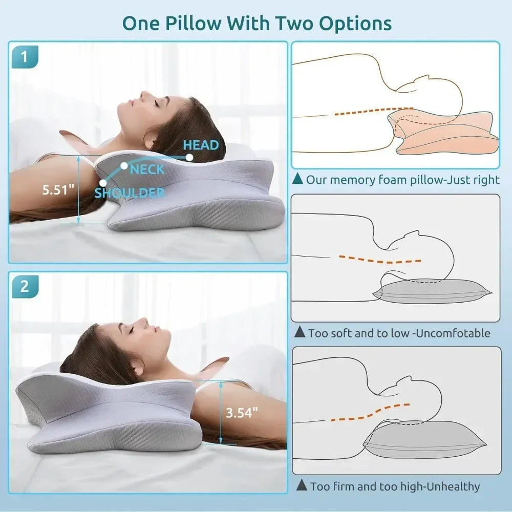 Cervical Memory Foam Pillow