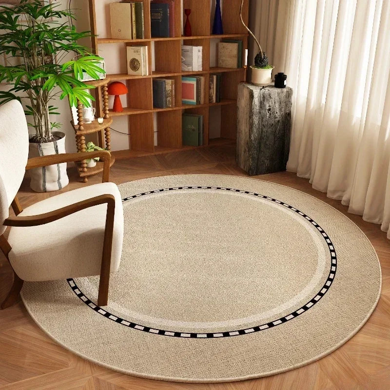 Round Living Room Carpet