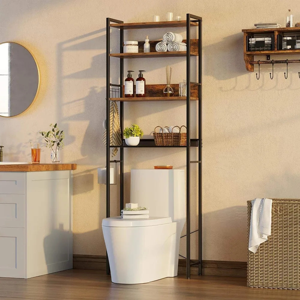 Over The Toilet Storage, 4-Tier Space Saver