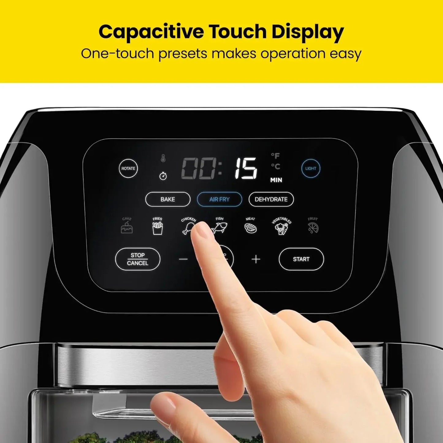 Multifunctional Digital Air Fryer Dehydrator Convection Oven