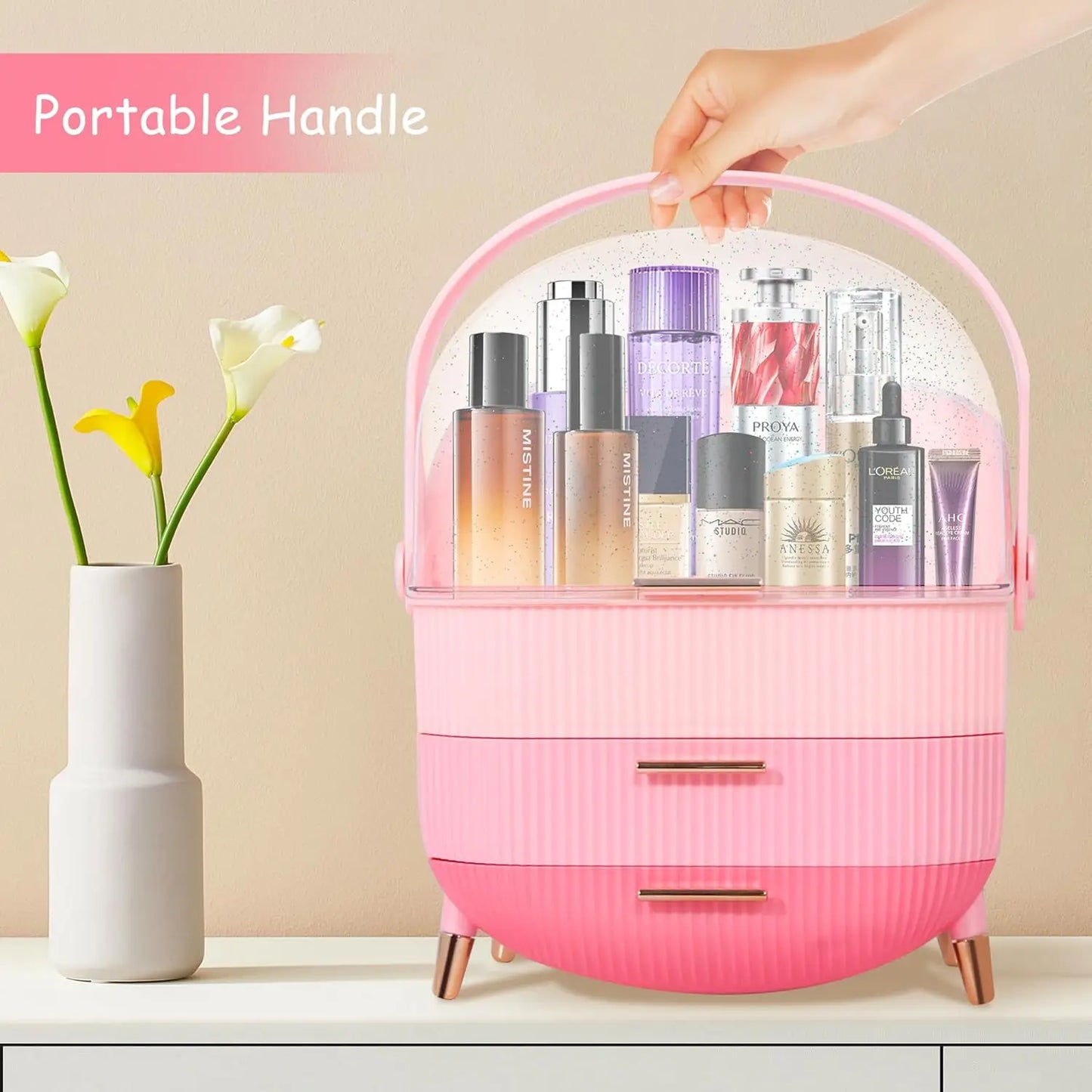 Portable Cosmetic Organizer