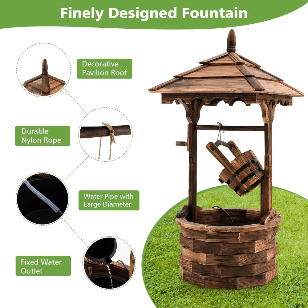 Outdoor , Water Bucket Fountain