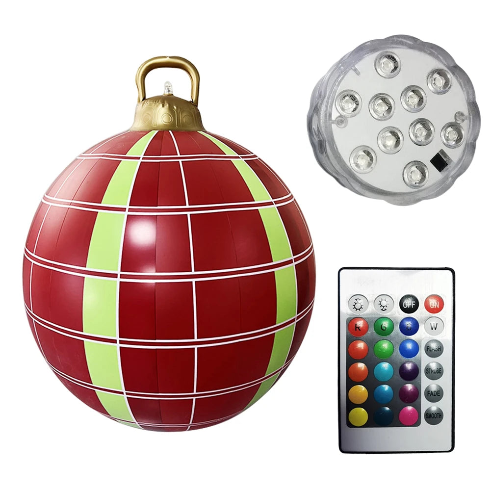 Inflatable Christmas Ball ,Tree Hanging Ornament