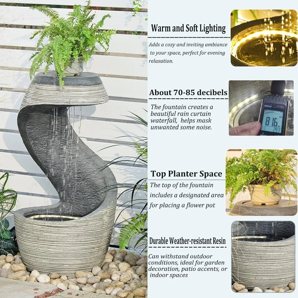 Indoor Outdoor Floor Standing Fountain