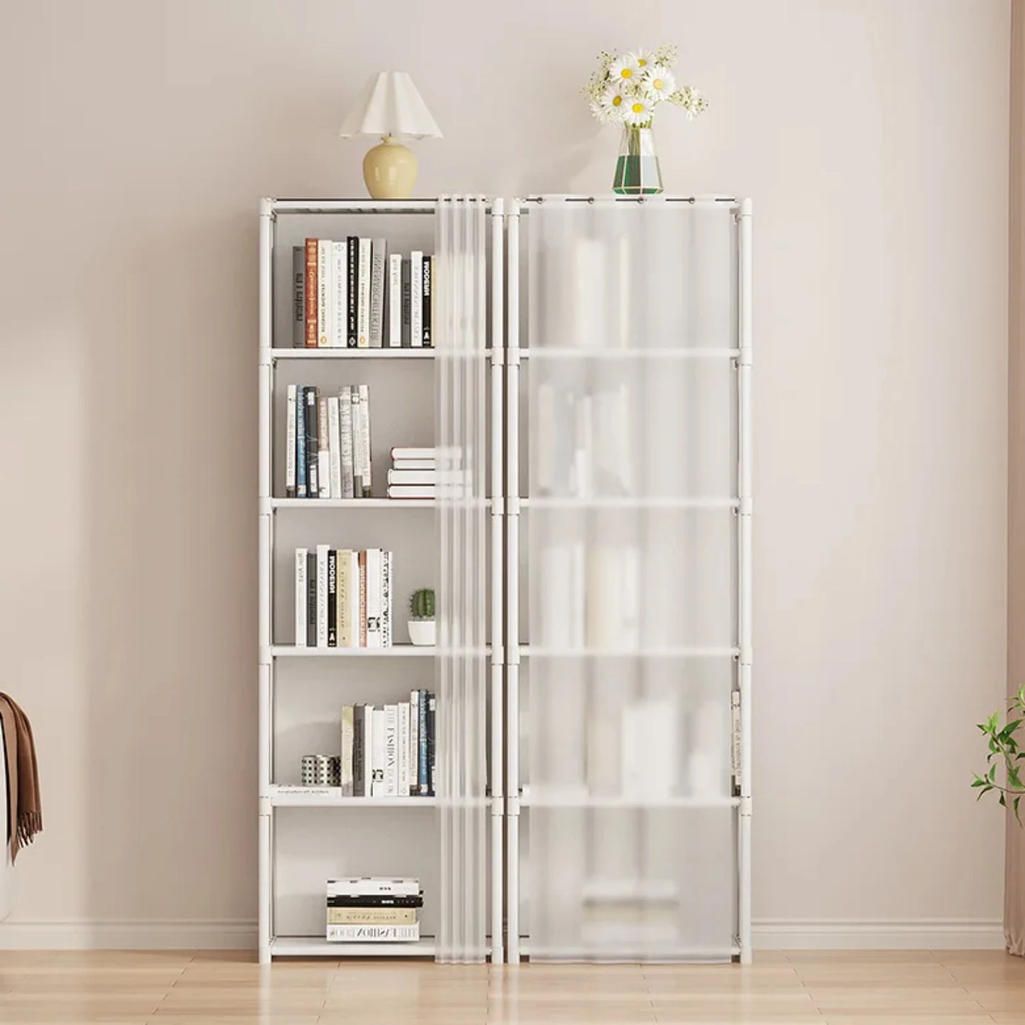 Multi-layer Floor To Ceiling Bookshelf