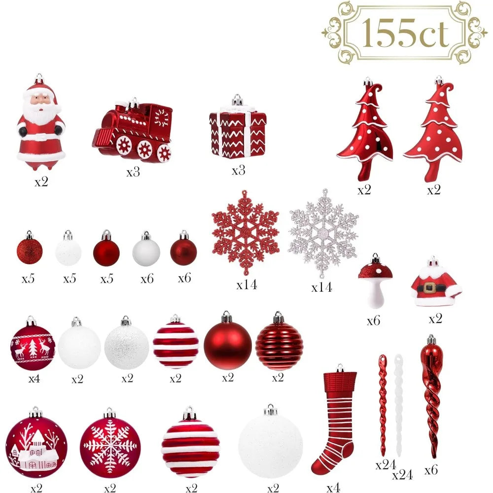 Christmas Tree Ornaments Set,