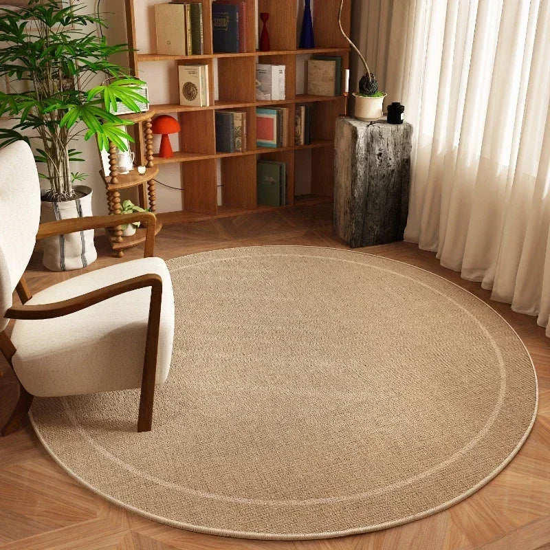 Round Living Room Carpet