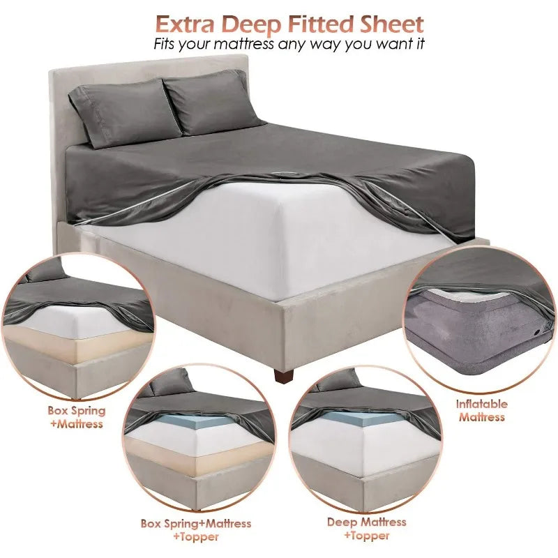 Deep Pocket King Size Sheets Sets -