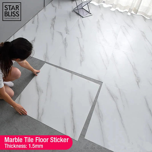 Marble Tile,  Self-adhesive Floor Decor